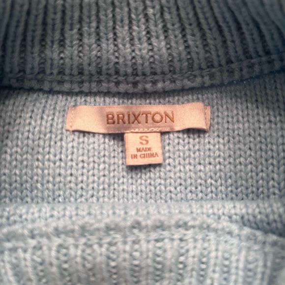 Brixton knit sweater size small - Picture 3 of 4